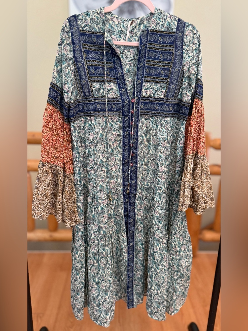 Free People • Music of the Night Cotton Kimono • Small - Picture 5 of 11